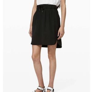LULULEMON ON THE FLY BLACK SKIRT 4